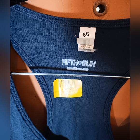 Women's Size 2XL 2 Extra Large Grey Tank Top Cutting Carbs One Slice at a Time - Picture 4 of 5